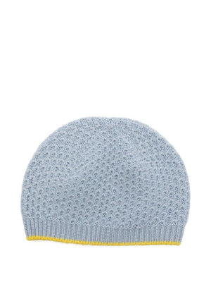 Gensami Kids baby hat in light blue with fitted edges