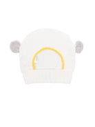 Berretto per neonato Gensami Kids grigio con dettagli orecchie - Rubino Kids
