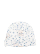 Berretto per neonato Monnalisa azzurro con stampa orsetto - Rubino Kids