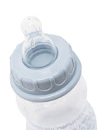 Biberon per neonato Emporio Armani Kids azzurro con stampa del logo - Rubino Kids