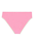 Bikini per bambina Billieblush rosa con stampa grafica - Rubino Kids
