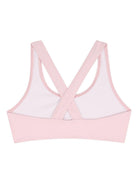 Bikini per bambina Givenchy Kids rosa con stampa logo - Rubino Kids