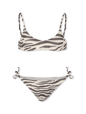Bikini per bambina MC2 Saint Barth Kids bianco Paloma Jr