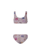 Bikini per bambina Molo Kids bianco a scollo ampio - Rubino Kids