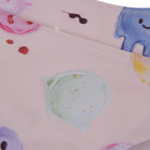 Bikini per bambina Molo Kids bianco a scollo ampio - Rubino Kids