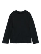 Blazer monopetto per bambino Emporio Armani Kids blu con tasche applicate - Rubino Kids