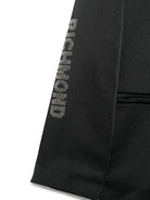 Blazer per bambina John Richmond Junior nero con logo di strass - Rubino Kids