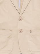 Blazer per bambino DONDUP Kids beige con bottoni sul davanti - Rubino Kids