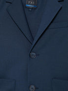 Blazer per bambino Fay Kids blu con revers classici - Rubino Kids