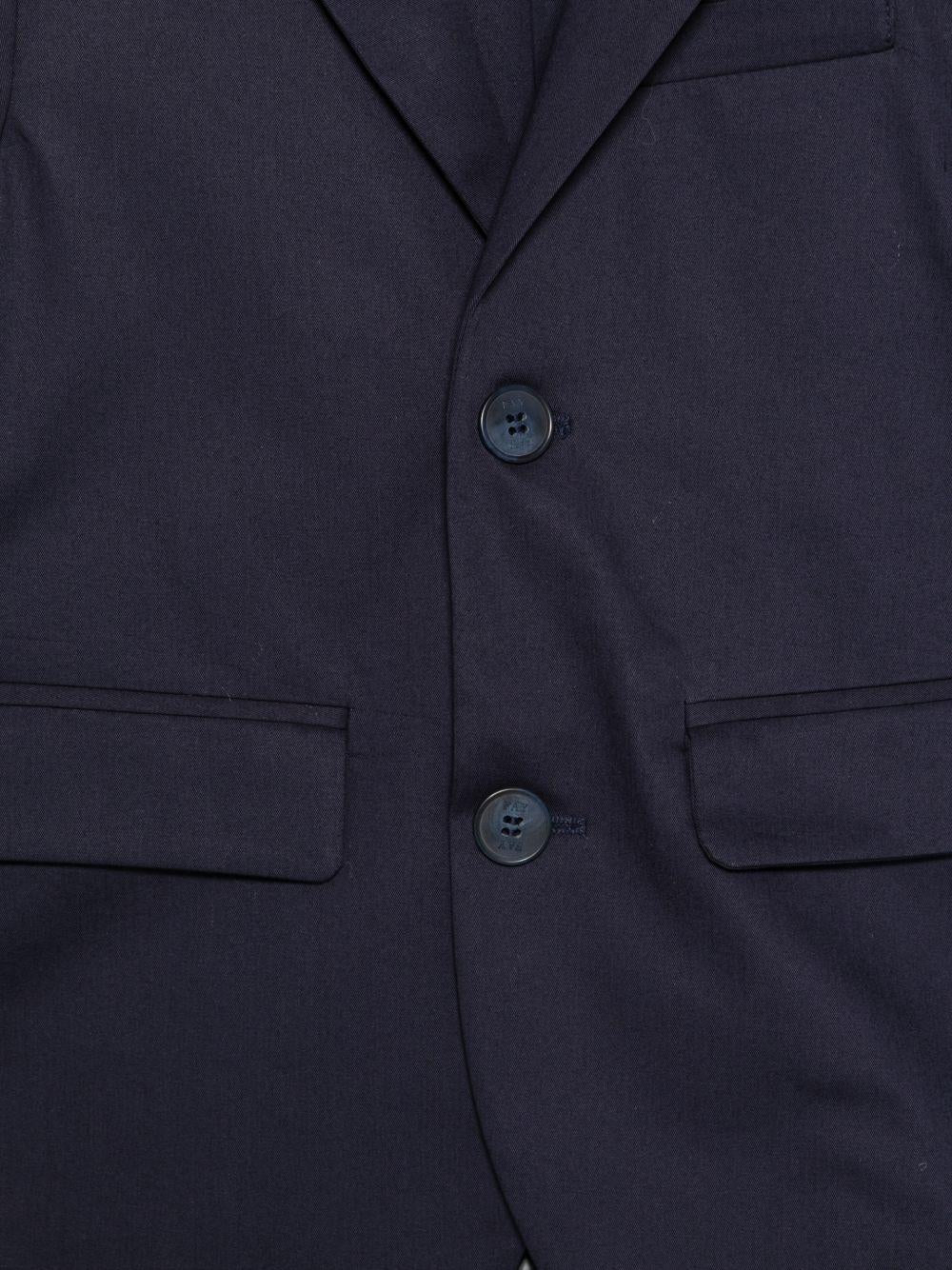 Blazer per bambino Fay Kids blu con tasche anteriori con patta - Rubino Kids