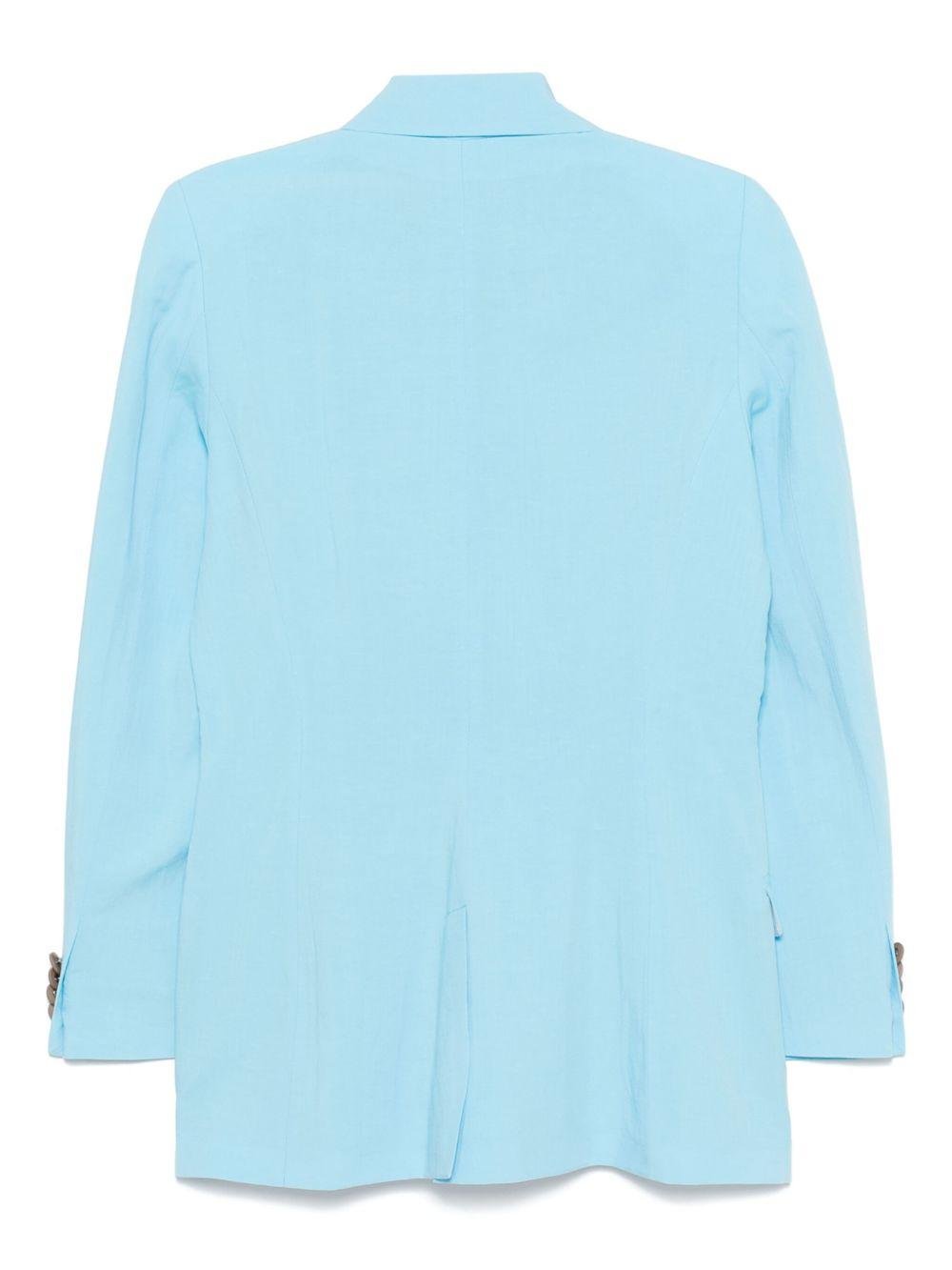 Blazer per donna Merci azzurro con design doppiopetto - Rubino Kids