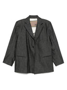 Blazer per donna THE M Galliano - J nero con monopetto - Rubino Kids