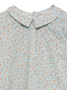 Blusa Florent per neonata Bonpoint azzurro con colletto rotondo - Rubino Kids