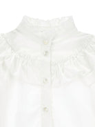 Blusa per bambina Philosophy Di Lorenzo Serafini Kids bianca con ruches - Rubino Kids