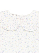 Blusa per neonata A'lapage bianco con motivo a fiori - Rubino Kids