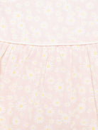 Body a fiori per neonata Il Gufo rosa con girocollo - Rubino Kids