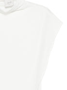 Body per donna Alysi bianco con collo alto - Rubino Kids