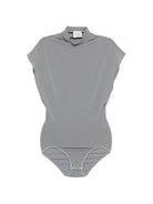 Body per donna Alysi grigio con collo alto - Rubino Kids