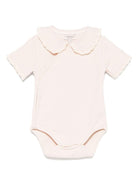 Body per neonata Donsje Bettie rosa con dettagli in pizzo - Rubino Kids