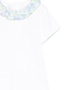 Body per neonata Mariella Ferrari bianco con ruches - Rubino Kids