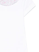 Body per neonata Mariella Ferrari bianco con ruches - Rubino Kids