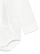 Body per neonati ETRO Kids bianco con colletto alla Peter Pan - Rubino Kids