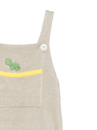 Body per neonato Gensami kids beige con applicazione - Rubino Kids