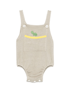 Body per neonato Gensami kids beige con applicazione - Rubino Kids