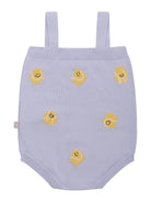 Body per neonato Stella McCartney Kids azzurro con ricamo palline da tennis - Rubino Kids