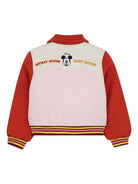 Bomber per bambina Marc Jacobs Kids x Disney Mickey Mouse multicolor con ricamo - Rubino Kids