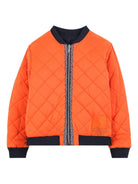 Bomber per bambino Kenzo Kids in denim double face - Rubino Kids