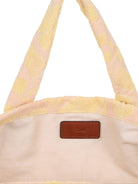 Borsa a spalla per bambina Chloé Kids rosa a fiori con logo - Rubino Kids