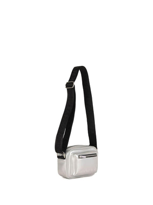 Dkny Kids silver shoulder bag for girls with adjustable shoulder strap