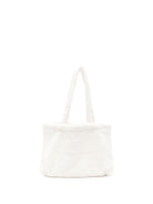 Borsa a spalla per bambina Elisabetta Franchi La Mia Bambina bianca con logo ricamato - Rubino Kids