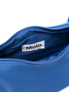 Borsa a spalla per bambina Molo Crescent azzurro con chiusura superiore con zip - Rubino Kids