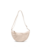 Borsa a spalla per bambina Molo Crescent beige con chiusura superiore con zip - Rubino Kids