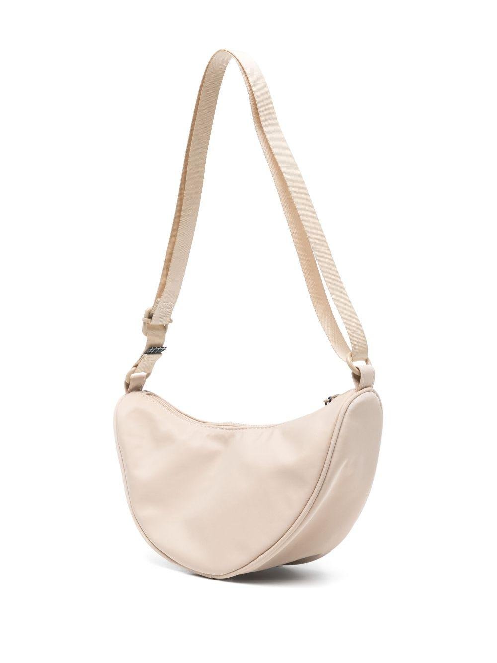 Borsa a spalla per bambina Molo Crescent beige con chiusura superiore con zip - Rubino Kids