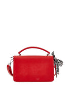 Borsa a spalla per bambina Monnalisa rossa con logo goffrato - Rubino Kids