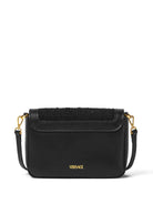 Borsa a spalla per bambina Versace Kids nero con inserti - Rubino Kids