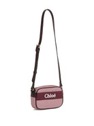 Borsa a tracolla per bambina Chloé Kids viola con ricamo - Rubino Kids