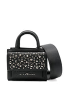 Borsa a tracolla per bambina John Richmond Junior nero borchiata - Rubino Kids