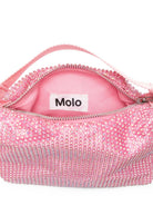 Borsa a tracolla per bambina Molo rosa con decorazioni in cristalli - Rubino Kids