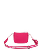 Borsa a tracolla per bambina The Marc Jacobs Kids fucsia con logo sul davanti - Rubino Kids