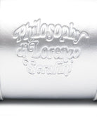 Borsa cilindrica per bambina Philosophy Di Lorenzo Serafini Kids argento in vernice - Rubino Kids