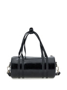 Borsa cilindrica per bambina Philosophy Di Lorenzo Serafini Kids nero in vernice - Rubino Kids