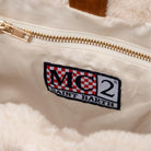 Borsa Colette per bambina MC2 Saint Barth Kids beige con texture teddy - Rubino Kids