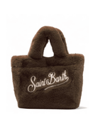 Borsa Colette per bambina MC2 Saint Barth Kids marrone con effetto fur - Rubino Kids