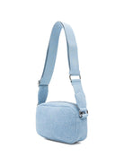 Borsa con tracolla per bambina Stella McCartney Kids azzurra con applicazione Stella - Rubino Kids