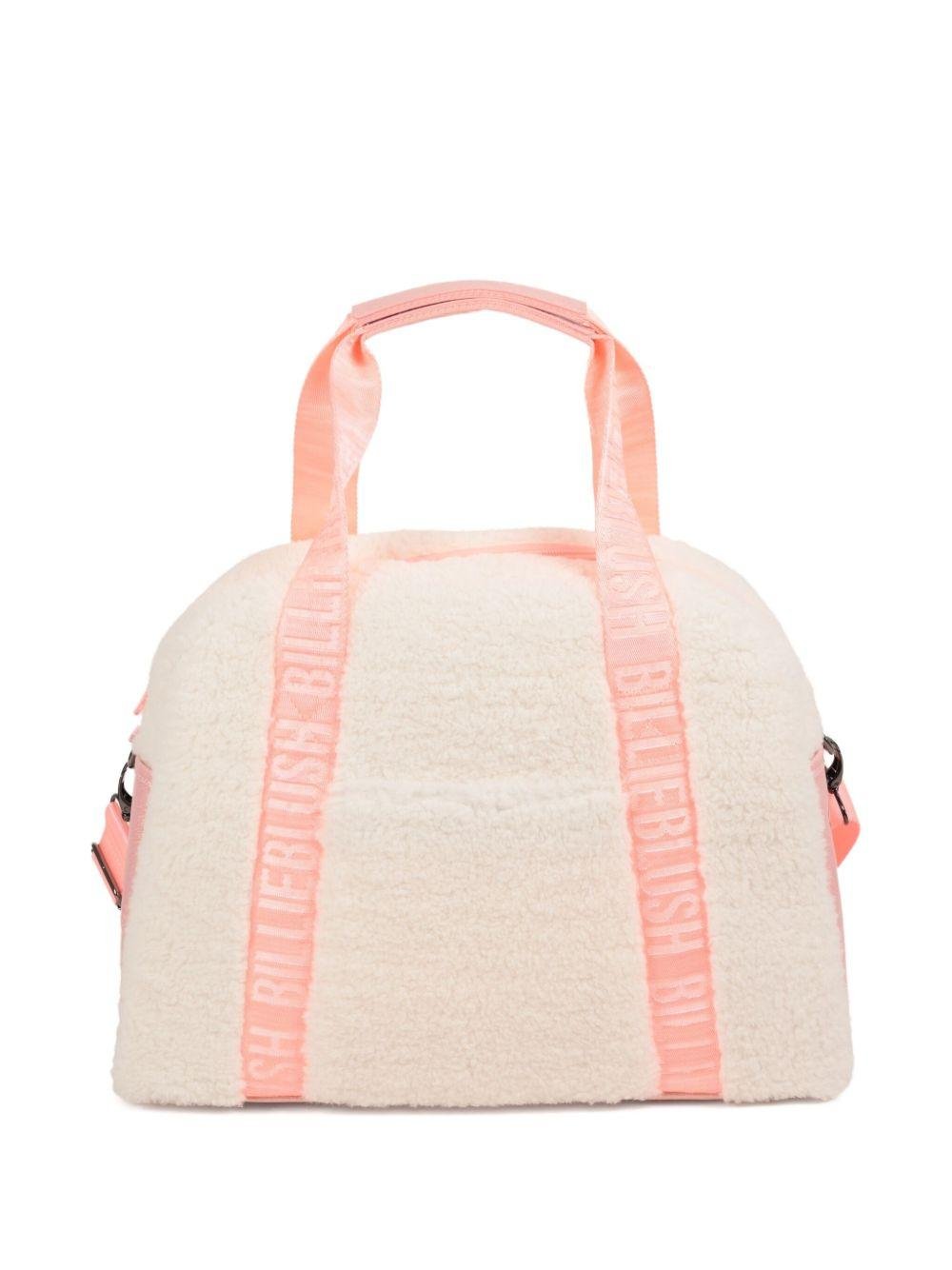 Borsa fasciatoio per neonati Billieblush beige con shearling sintetico - Rubino Kids