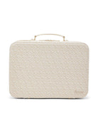 Borsa fasciatoio per neonati Bonpoint beige con stampa Devote - Rubino Kids